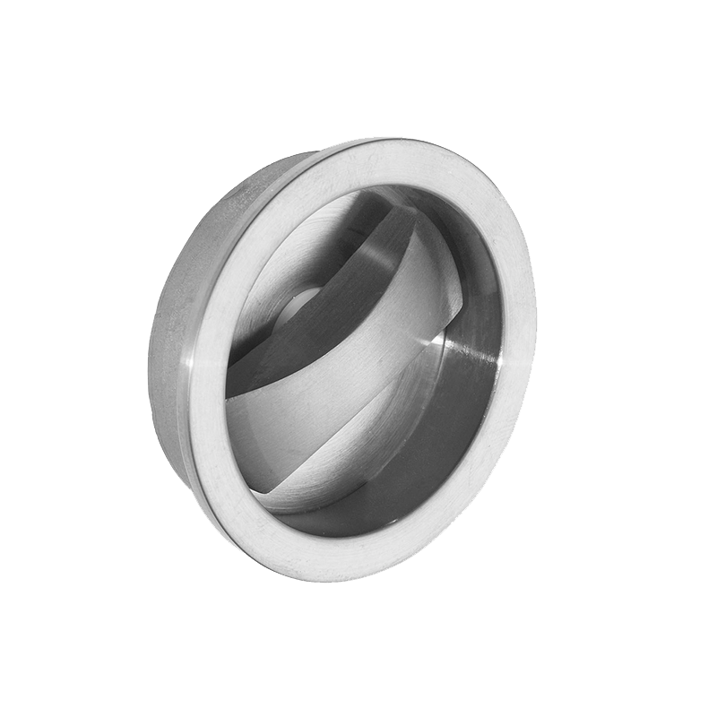 Ironmongery Aries Satin Chrome Tone Pocket Door Privacy Handle