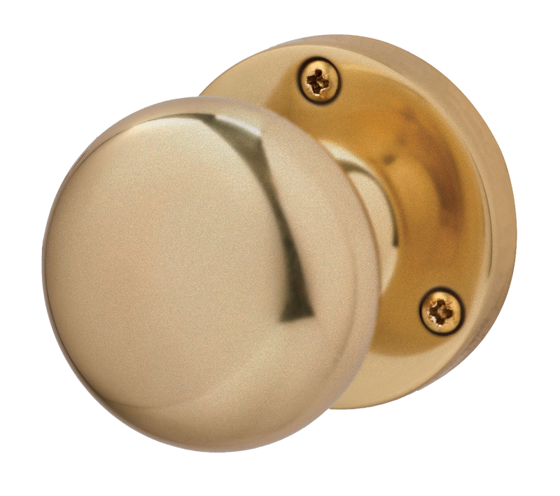 Ironmongery Charon Satin Brass Tone Privacy Handle Hardware Pack