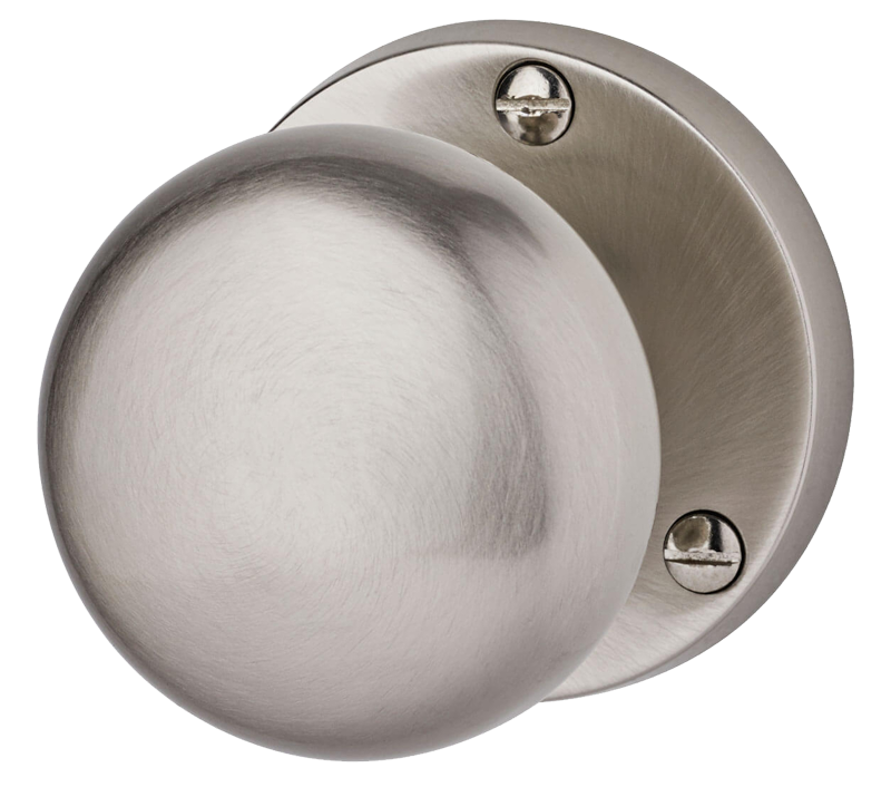 Ironmongery Charon Satin Nickel Tone Privacy Handle Hardware Pack