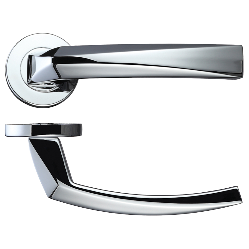 Ironmongery Hercules Polished Chrome Tone Privacy Handle Hardware Pack