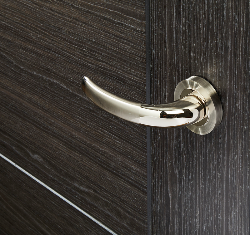 Ironmongery Hydra Polished Chrome Tone Handle Hardware Pack