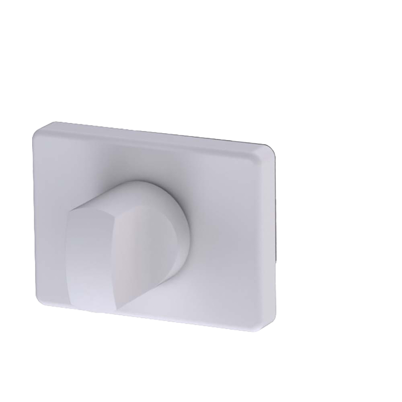 Ironmongery Nolita Thumbturn Matt White Hardware Privacy Pack