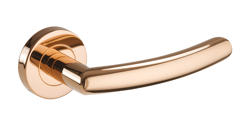 Ironmongery Phoenix Rose Gold Tone Privacy Handle Hardware Pack