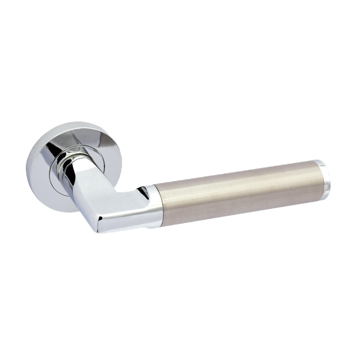 Ironmongery Verona Chrome Tone Privacy Handle Pack