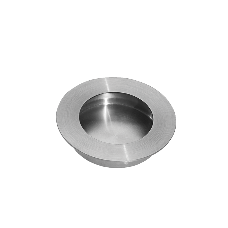 Ironmongery Virgo Satin Chrome Tone Pocket Door Handle