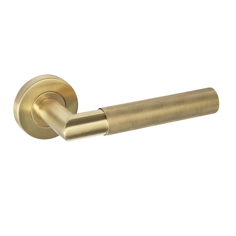 Ironmongery Zurich Satin Gold Tone Handle Hardware Pack