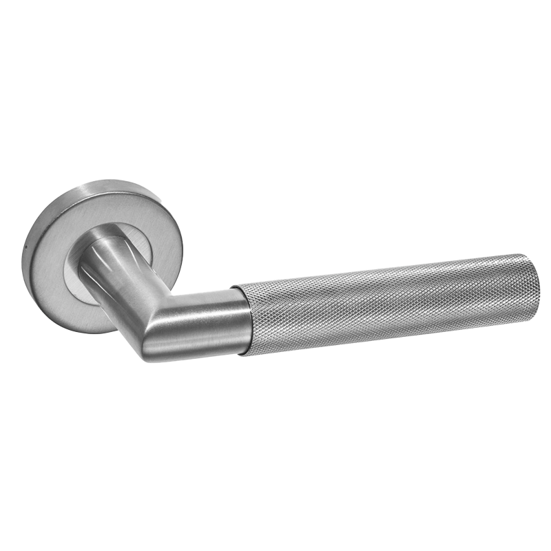Ironmongery Zurich Satin Stainless Steel Tone Hardware Privacy Pack