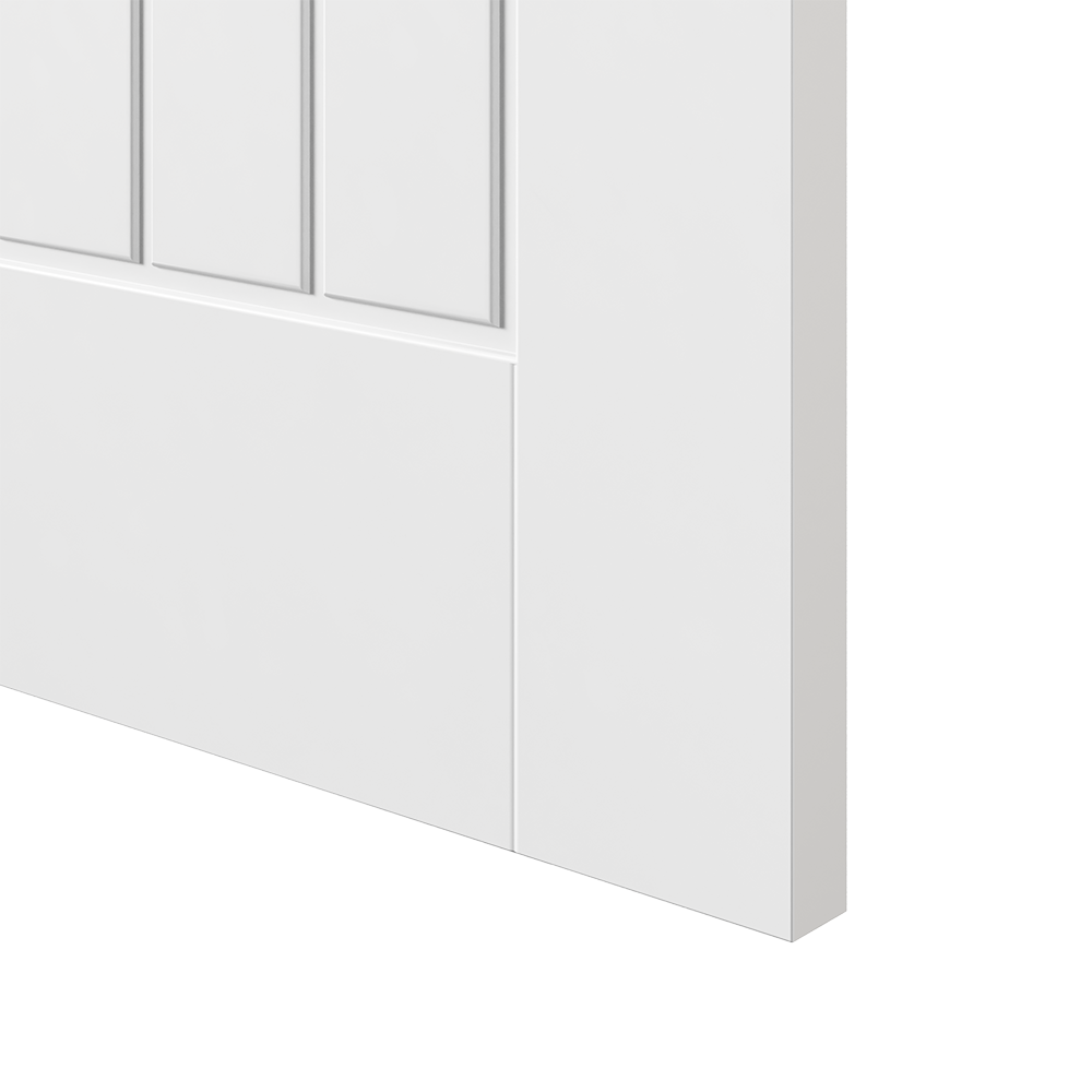 White Moulded Smooth Ashford