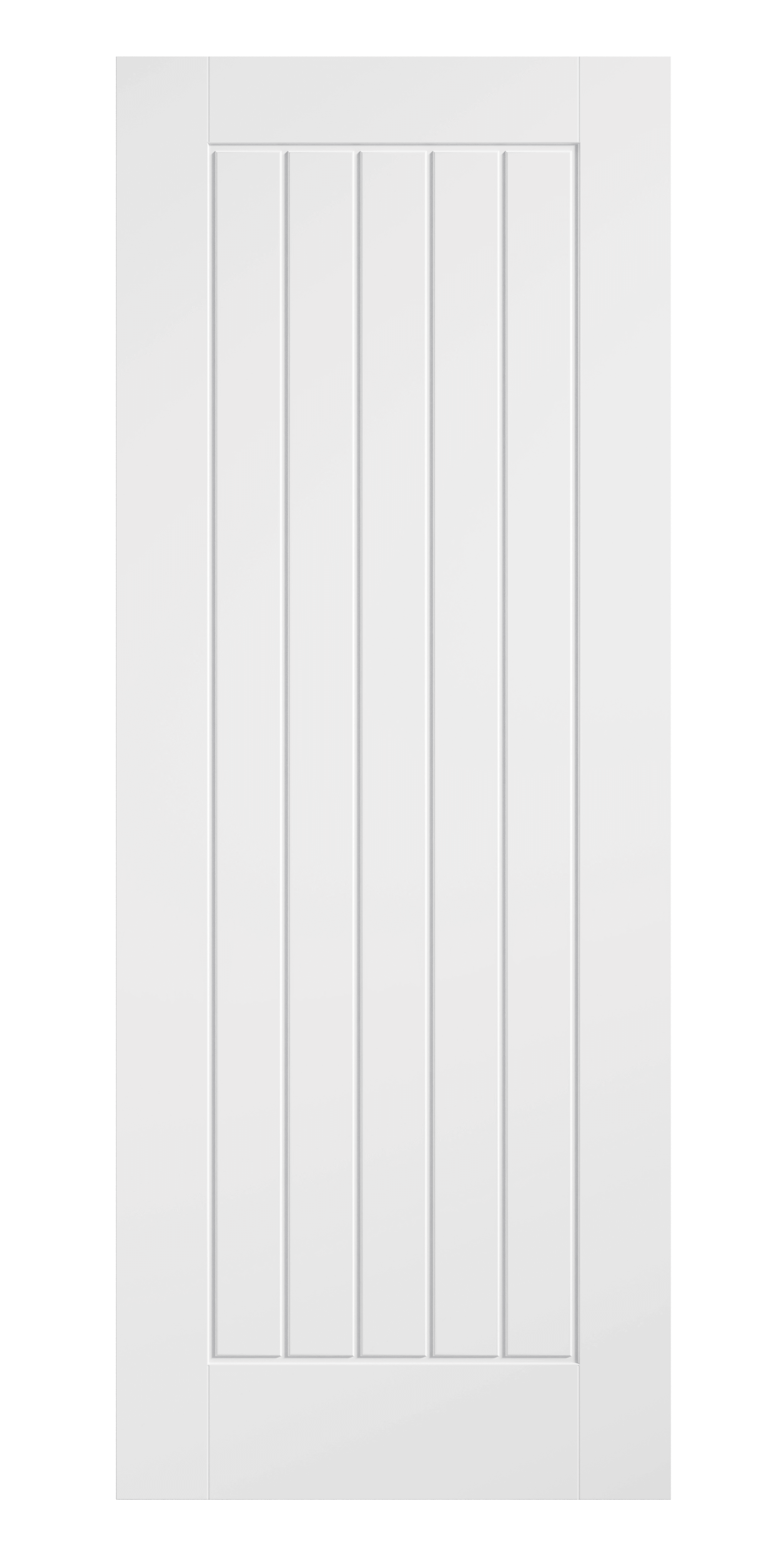 White Moulded Smooth Cottage
