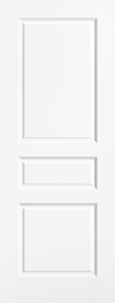 White Textured 3 Panel